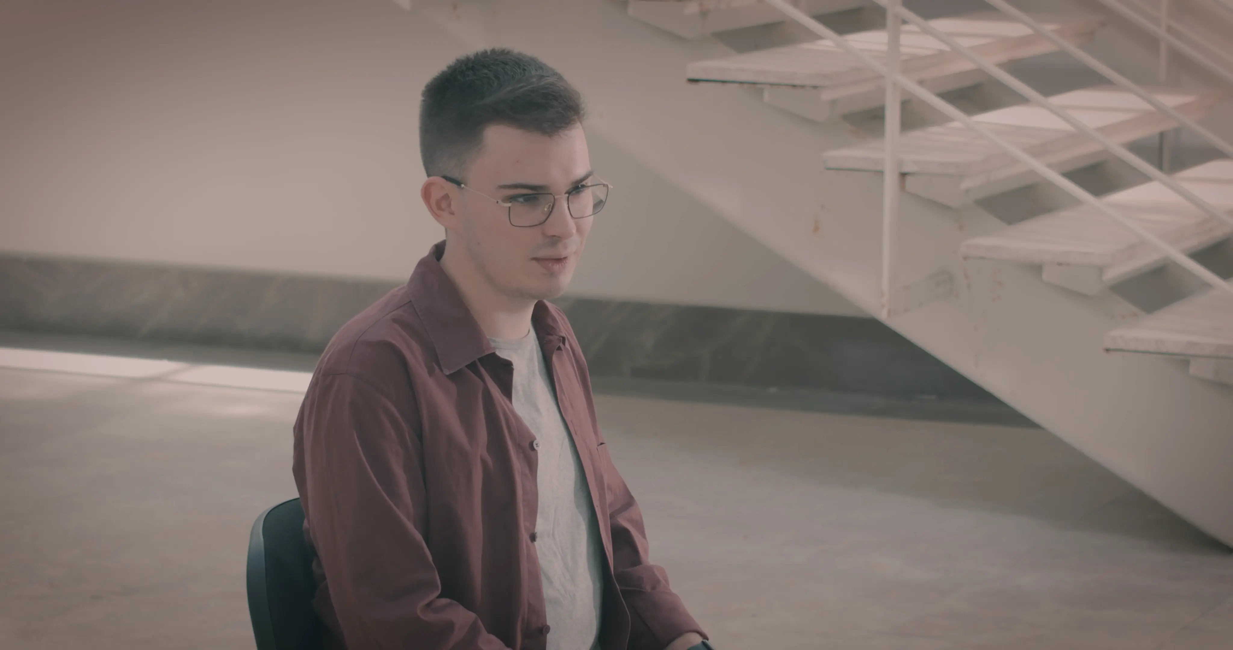 Matt Novoselov featured in the 10 Years of Apple Developer Academy video